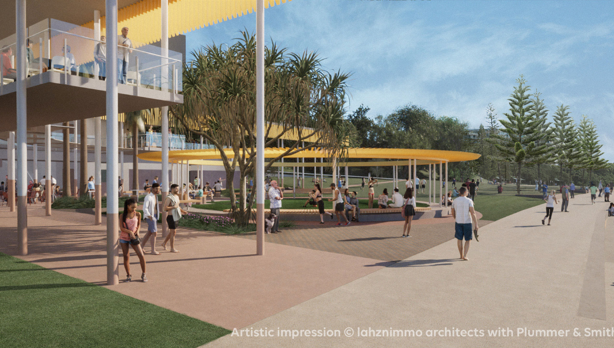 Suttons Beach Pavilion design plan