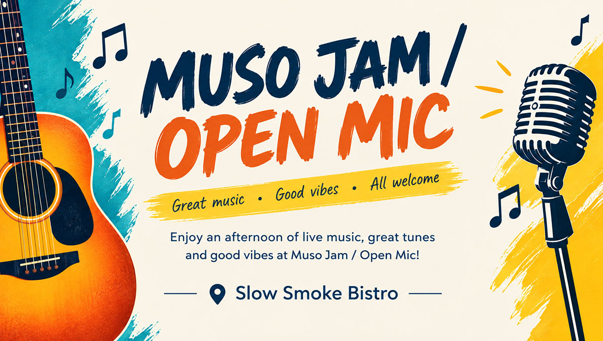 Muso's Jam/Open Mic